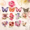 Klejki klejowe 12Packslot Butterflies Love Flowers Serie