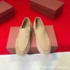 Loro New Piana Make Dongguan Plain Buty super wygodne płaskie buty swobodne skórzane buty do owczej skóry buty do butów na buty piana buty piana