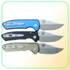 Protech Les George SBR Mark S35VN 블레이드 알루미늄 헌트 캠핑 캠핑 포켓 야외 생존 주방 EDC 도구 전술 폴딩 나이프 8783200