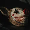 Maski imprezowe Nowe przybycie klaun świnia lateksowa maska ​​śmieszne zwierzęce maski horror halloween hełm cosplay cosplay maskaradę rekwizyty L230803
