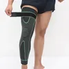 肘の膝パッド1 PCの圧縮膝パッドは伸びるストライプスポーツスリーブ関節炎関節疼痛プロテクター弾性膝パッドブレースバレーボール230803