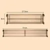 Clothing Storage Transparent Plastic Drawers Separators Set Drawer Organiser Finishing Plate For Home Kitchen Closet