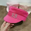 Bérets arrivée printemps été casquettes femmes diamant de lettre tache sboy casquette Baker garçon chapeau visières 230802