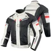 Vêtements de moto Moto Veste Pantalon Costume Été Hiver Body Armor Équipement de protection Coupe-vent Motocross Veste Moto Équipement de protection x0803