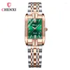 Wristwatches CHENXI Luxury Bracelet Women Diamond Watch For Ladies Fashion Quartz Waterproof Watches Womens Rose Gold Clock