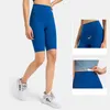 Active Shorts ZenYoga 10" Comfy No Front Seam Sport Yoga Women Naked Feel High Waist Fitness Gym Biker With Hidden Pocket XS-XL