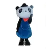 Costumi mascotte Personaggio dei cartoni animati per adulti di alta qualità Costume da mascotte panda blu carino Costume da festa di Hallooween