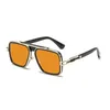 Luksusowe okulary przeciwsłoneczne Designer Shades Woman and Man Contouring of the Face Lunette de soleil femme nowoczesne wyrafinowanie rock i roll multi kolorowe damskie okulary przeciwsłoneczne