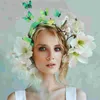 Bandanas 3D Butterfly Bathder Party Supplies Hair Hoops Outdoor Headpiece Girl Dirdress