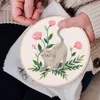 Chinese Style Products New Embroidery Diy Embroidery Stitch Practice for Beginners Cat Hobby Needlework Cross Stitch Set Home Decor R230803