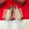 Loro New Piana Make Dongguan Plain Buty super wygodne płaskie buty swobodne skórzane buty do owczej skóry buty do butów na buty piana buty piana