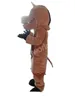 Una mascotte di cinghiale marrone Costumi Party Novel Animals Fancy Dress Anime Character Carnival Halloween Xmas Parade Suits