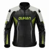 Vêtements de moto DUHAN Nouveau style Moto veste d'équitation Hommes En Cuir Coupe-Vent Chaud Fallproof Moto Locomotive racing costume x0803