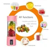 Fruit Groente Gereedschap Elektrische Juicer Machine USB Mixer Smoothie Blender Mini Keukenmachine Persoonlijke Sap Blenders 230802