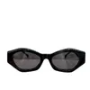 Óculos de sol de grife de luxo 2023 B Family's New Plate Armação oval Moda masculina e feminina INS.com Red Star Óculos de sol do mesmo estilo BB0251