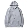 Herren Hoodies Hoodie Herbst und Winter Hip-Hop bedruckt lässig langärmelig locker