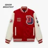 Mens Jackets Spring And Autumn American Academy Baseball Jacket Embroidered Fashion Pilot Inner Cotton Men 230803