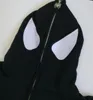 Kadın Hoodies Sweatshirts Harajuku Moda Y2K Büyük Boy Ceket Kişilik Örümcek Baskı Kadın Hoodie Punk Çift Tam Zip Up Hoodie Üstler Kawaii Giysileri 230803