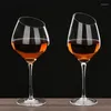 Wine Glasses Creative Fantasy Oblique Mouth Red Glass Home Crystal Cocktail Champagne Personality Goblet