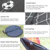 Balls Folding Soccer Goal Portable Training Goal Mini Children's Football Target Net Indoor Outdoor Movable Training Toy soccer ball 230803