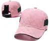 Casquette de baseball de designer casquettes chapeaux pour hommes femmes chapeaux ajustés Casquette luxe jumbo fraise serpent tigre abeille chapeaux de soleil réglables 18 couleurs