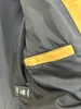YS1メンズラグジュアリーリアル本物の革のジャケットアウトウェアデザイナーラグジュアリーギフトファーザーズデイグロッシーパディングジャケットメンイタリアの野球ジャケットグース
