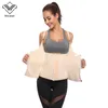 Gymsport Latex grote maten Haken en Rits Bodyshaper waist trainer Vest Bodyshaper Korset voor dames