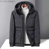 Herrarna ner parkas toppklass män kvinnor mode trend tryck hatt avtagbar down jacka ny vinter tjock vinter) hålla varm casual kort down coat t230803