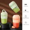 Fruits Légumes Outils Portable Électrique Presse-agrumes Bouteille Coupe Broyeur À Glace Smoothie Maker USB Rechargeable 400 ml Mélangeur Maison Mini Jus 230802