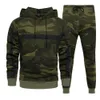 Tute da uomo BOLUBAO Abito casual da esterno per uomo Cotone con cappuccio Camo Blazer Corsetto di alta qualità Pantaloni streetwear 230803