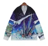 Herrenhemd Luxus Slim Seiden-T-Shirt Langarm Casual Business-Hemden Bekleidungsmarke 22 Farben M-3XL