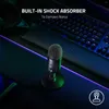 Mikrofoner Razer Seiren V2 X USB -kondensor Mikrofon för streaming och spel på PC Supercardioid pickup -mönster