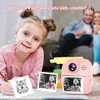 Instant Print-camera voor kinderen, 1080P-videorecorder voor cadeau voor meisjes en jongens, selfie-camera voor kinderen met draaibare lens, camera voor kinderen met 32 GB SD