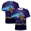 Męskie koszule Darkest Tales Tshirt 2023 CREWNECK Kobiety Kobiety Kobiety Mężczyźni T-shirt Harajuku Streetwear 3D Ubrania 3D