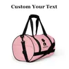 Sacos de armazenamento personalizados para o fim de semana feminino Afrosolutely Pink Duffle Bag presente para chá de bebê para mamãe de boas-vindas