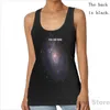 Men's Tracksuits Summer Funny Print Men Tank Tops Women You Are Here Universe Galaxy Beach Shorts Sets Fitness Vest