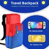 Söt resväska för Nintendo Switch/Lite/OLED/Steam Deck, bärbar vattentät ryggsäck som bär Crossbody Shoulder Chest Gaming Bag Fall för NS SD Console Dock Joy