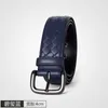 Fashion Couple SheepSkin Woven Belt Designer Largeur de courroie décontractée 4,0 cm 3,5 cm Classic Pin Boucle jeunesse Jean Jeans disponible en cadeau