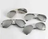 Lunettes de soleil ovales de luxe pour hommes Designer nuances d'été polarisées lunettes de pilote noir vintage lunettes de soleil surdimensionnées de femmes lunettes de soleil mâles avec boîte 25