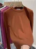 Женская футболка весенняя женская футболка для девочек футболка женская одежда с длинным рукавом негабаритный футболка женская футболка сексуальная тома Y2K Vintage Pink Fall 230802