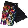 Pantaloncini da uomo Pantaloncini da boxe Stampa Abbigliamento Mma Muay Thai Kickboxing Fight Suotf Muaythai Men Santa Emma Fighting Tiger May Traspirante Fitness 230802