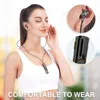 Fone de ouvido esportivo Bluetooth sem fio com banda de pescoço pendurado no pescoço fones de ouvido de carregamento estéreo fone de ouvido à prova d'água com microfone