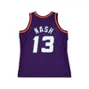 Maglia da basket GH Penny Hardaway Sun Phoenixs Marion Jason 31 Kidd Dan 9 Merle Charles Barkley Steve Nash Mitch e Ness Ritorno al passato Nero