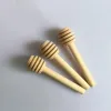 Honey Stir Bar Mixing Handle Jar Cuchara Práctico 1Pc Wood Dipper Long Sticks Suministros Honeys Herramientas de cocina Mini Wooden Stick DH9876 LL