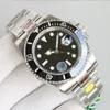 Luxury Men's Watch Automatic Mechanical Movimiento de 40 mm Diseñador Ratio Negro Negro Sports Strap Sapphire Mirror impermeable Montre de Luxe Watch