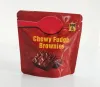 Groothandel doordrenkt Bro wnies verpakkingszakken 600 mg cake lege Chewy fud GE chocolie snack karamelbeten rood fluweel