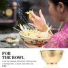 Bowls Supplies Copper Small Religious Adornment Sacrificial Utensil Rice Altar Use Home Decor
