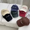 Ball Caps Summer Outdoor Sports Пара универсальная стройная бейсболка Женщина корейская личность солнцезащитная крема Письмо Письмо с утиной шляпой 230803