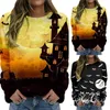 Sweats à capuche pour femmes Sweatshirts pour femmes Casual O Neck Long Sleeve Ladies Fleece Zip Up Hoodie Light Going Out Tops