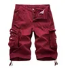 Men's Pants Summer Plus Size Workwear Shorts Casual Beach Loose Breeches Multi-pocket5pants